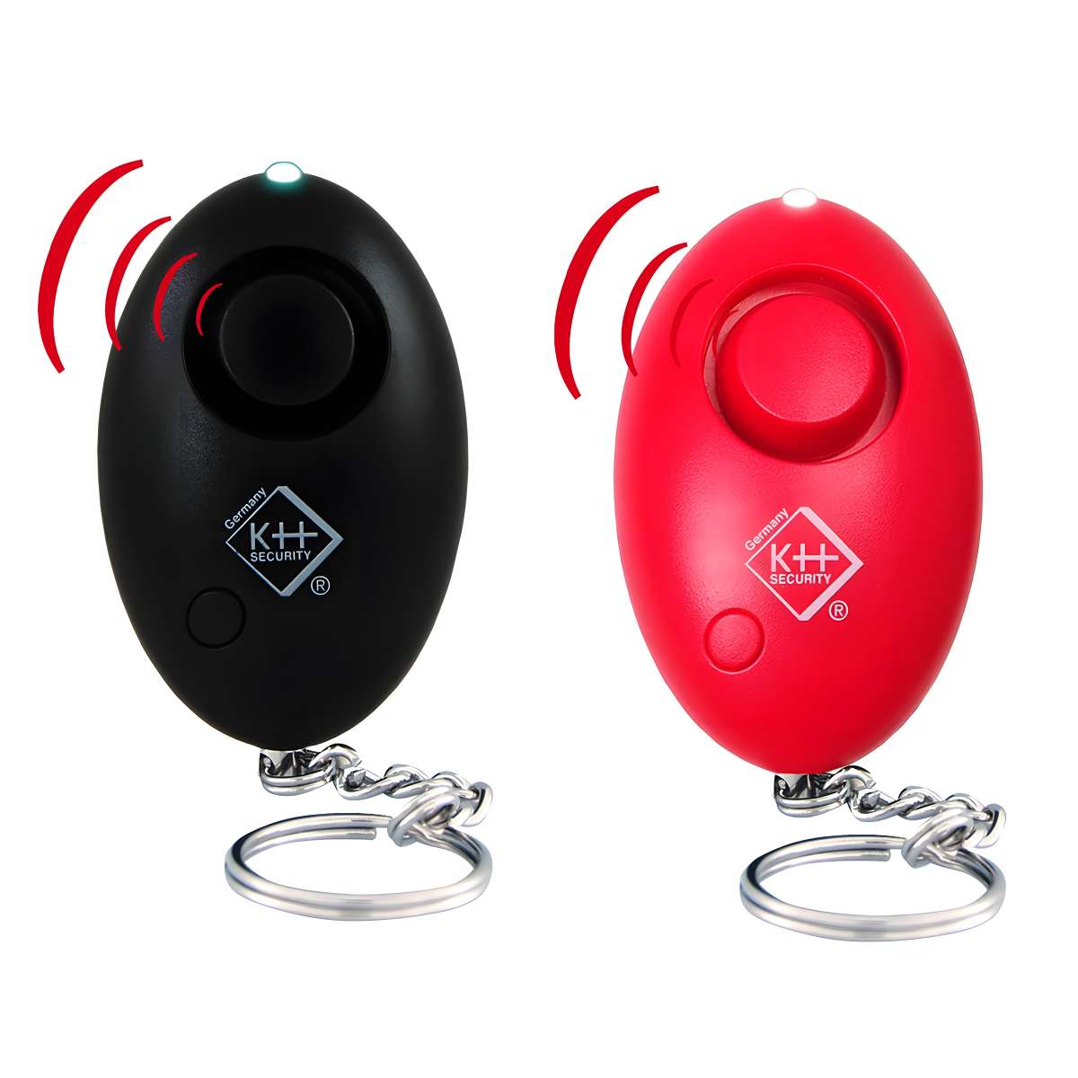Kompakter Schlüsselalarm mit LED-Licht – Sicherheit für unterwegs