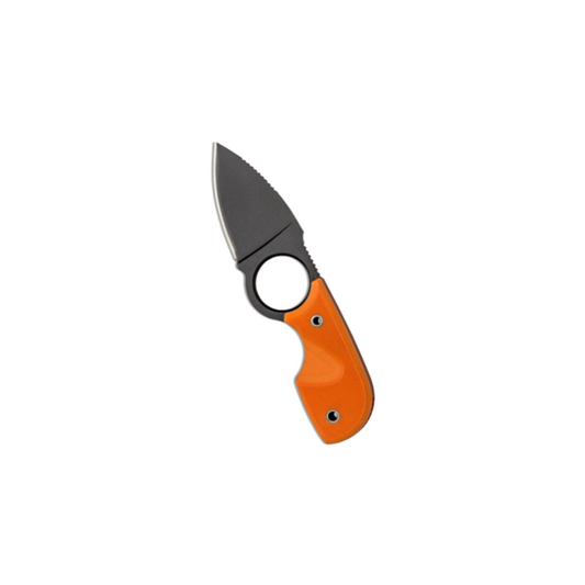 Neck Knife „Orange“ mit Kydex-Scheide & Kette